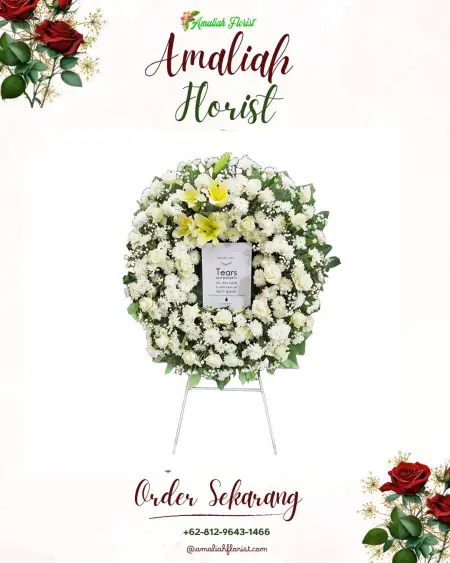 Krans Bunga Duka Banjar Sugihan